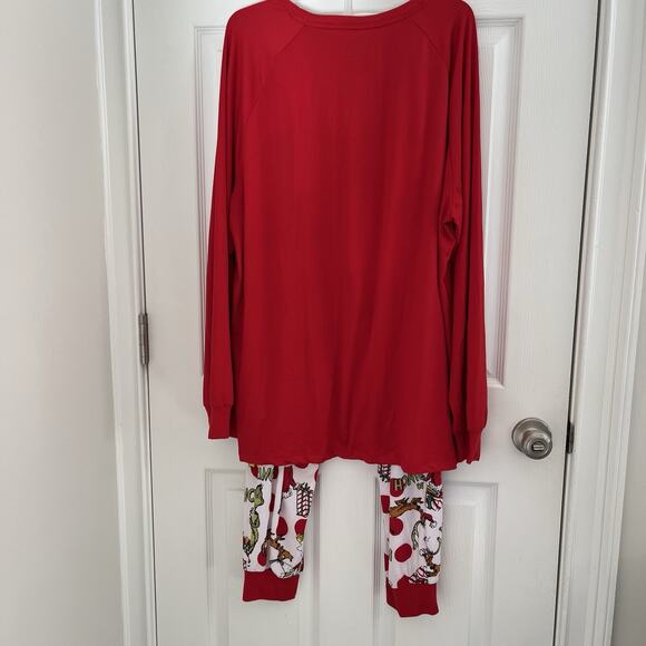 Dr Seuss The Grinch pajamas Don’t Be A Grinch Mens xl Holiday Family Set - Picture 3 of 6